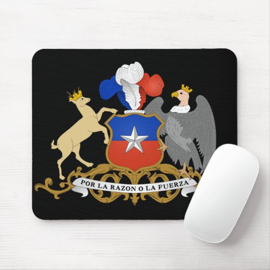 chilisembleem muismat (Met muis)