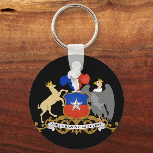 chilisembleem sleutelhanger (Voorkant)