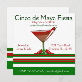 Chilitini Cinco de Mayo Fiesta Party Kaart (Voorkant / Achterkant)