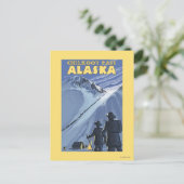 Chilkoot Pass, Alaska Gold Miners Briefkaart (Staand voorkant)
