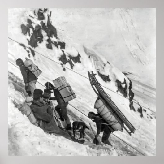 Chilkoot - Yukon Gold Rush 1898 Poster (Voorkant)