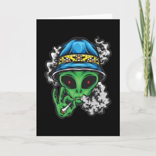 Chill Alien Kaart (Voorkant)