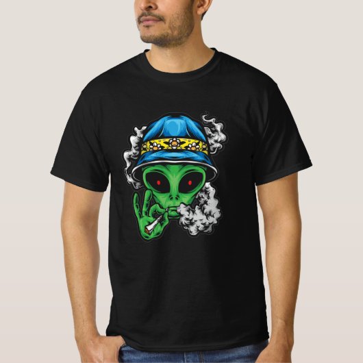 Chill Alien T-shirt (Voorkant)