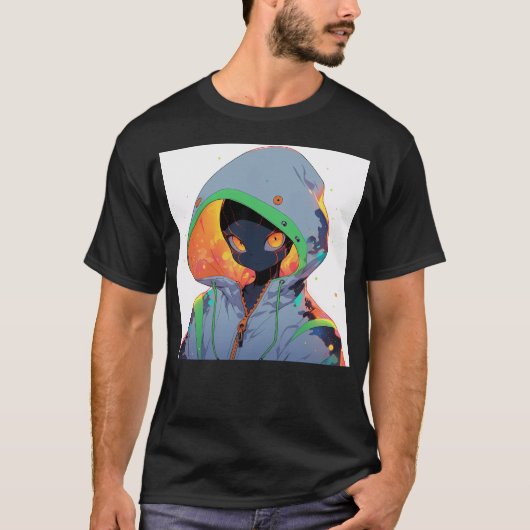 Chill Alien T-shirt (Voorkant)