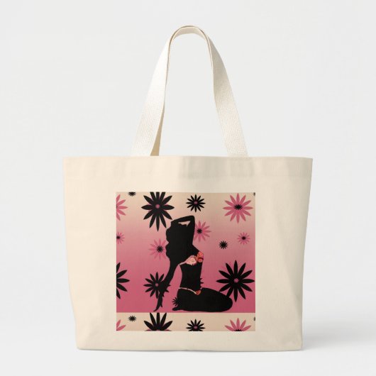 "Chill and Bake IT"-canvas tas voor vrouwen* (Voorkant)