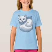 Chill Arctic Fox T-shirt (Voorkant)