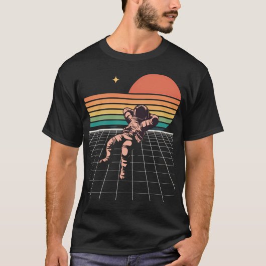Chill Astronaut T-shirt (Voorkant)