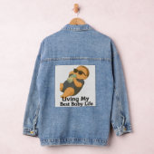 Chill Baby Vibes Denim Jacket (Hangar)