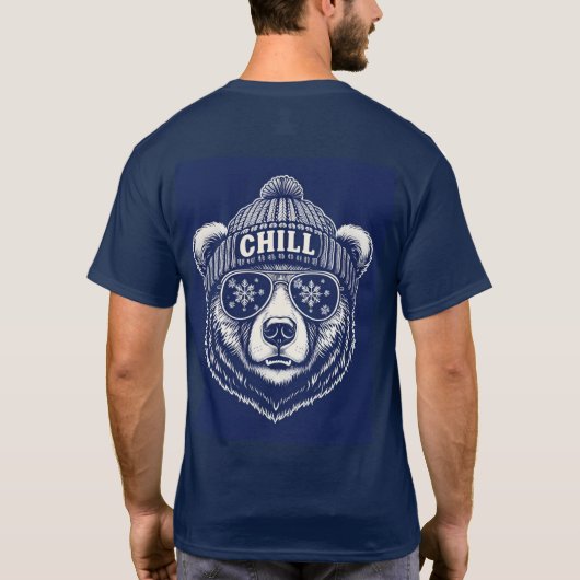 "Chill Beer Vibes" T-shirt (Achterkant)