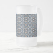 Chill Blue Vibes Matglas Bierpul (Voorkant rechts)