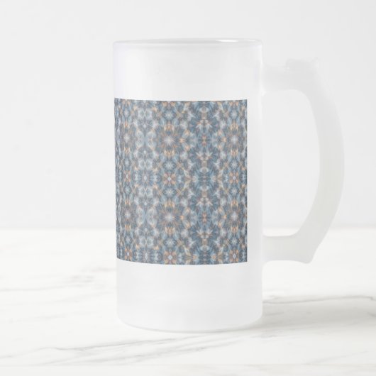 Chill Blue Vibes Matglas Bierpul (Rechts)