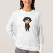 Chill Boy Christmas Elf Vrouwen T-shirt (Voorkant)