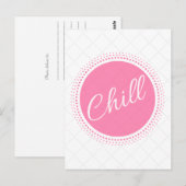 Chill Briefkaart (Voorkant / Achterkant)