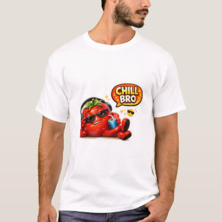 Chill Bro Capybara Grappig Ontspannen Dierenliefhe T-shirt