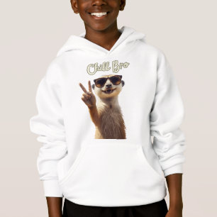 Chill Bro – Grappige Luiaard Hoodie