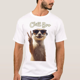Chill Bro – Grappige Luiaard Hoodie T-shirt
