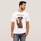 Chill Bro – Grappige Luiaard Hoodie T-shirt (Voorkant volledig)