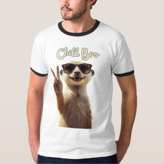 Chill Bro – Grappige Luiaard Hoodie T-shirt