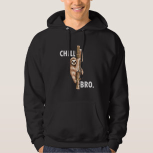 Chill Bro Hipster Relax Con Boys & Girls Hoodie
