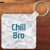 Chill Bro Kat Sleutelhanger (Achterkant)