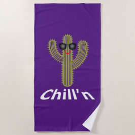 Chill Cactus Design - Beach Towel Strandlaken