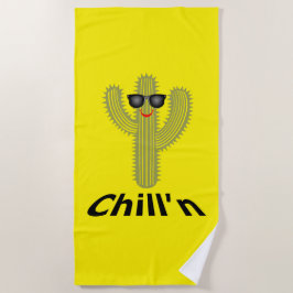Chill Cactus Design - Beach Towel Strandlaken