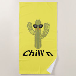Chill Cactus Design - Beach Towel Strandlaken