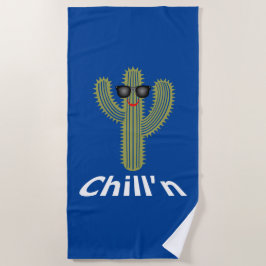 Chill Cactus Design - Beach Towel Strandlaken