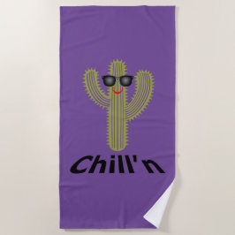 Chill Cactus Design - Beach Towel Strandlaken