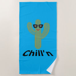 Chill Cactus Design - Beach Towel Strandlaken