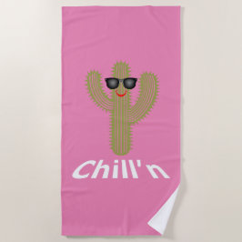 Chill Cactus Design - Beach Towel Strandlaken