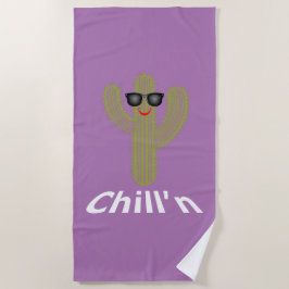 Chill Cactus Design - Beach Towel Strandlaken