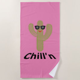 Chill Cactus Design - Beach Towel Strandlaken
