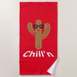 Chill Cactus Design - Beach Towel Strandlaken