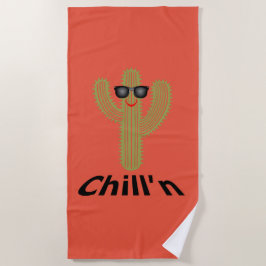 Chill Cactus Design - Beach Towel Strandlaken