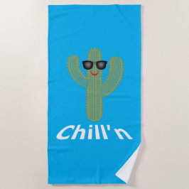Chill Cactus Design - Beach Towel Strandlaken