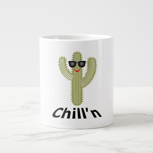 Chill Cactus Design - Jumbo Mok (Voorkant)