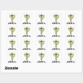 Chill Cactus Design - Square Stickers, Matte, Sm Vierkante Sticker (Vel)