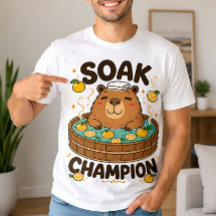 Chill Capybara Chaos Egeltje T-shirt
