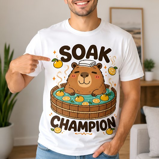 Chill Capybara Chaos Egeltje T-shirt