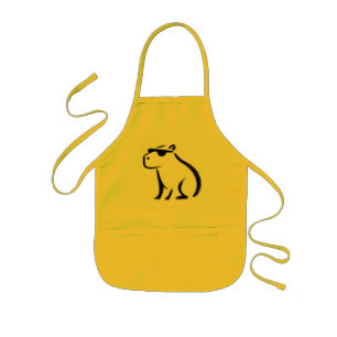 Chill Capybara – Inktkwast ontwerp boodschappentas Kinder Schort