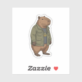 Chill Capybara Vredesteken Swagger Sticker