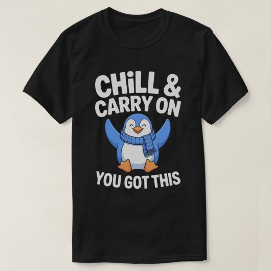 Chill & Carry On Tee T-shirt (Design voorkant)