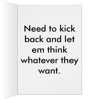 Chill cat zegt alles...