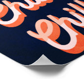 Chill Chill Chill. Retro Poster (Hoek)