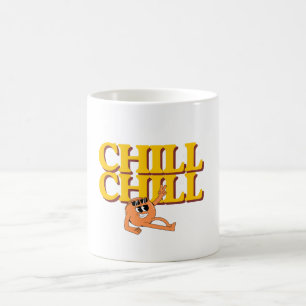 Chill Chill Retro Cartoon Karakter Mok
