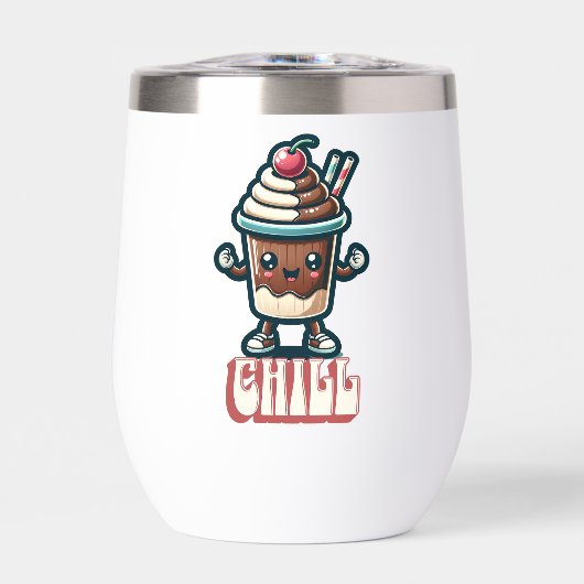 Chill Chocolade Milkshake Pun (Voorkant)