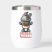Chill Chocolade Milkshake Pun (Achterkant)