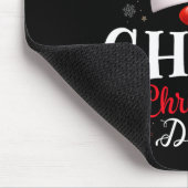 Chill Christmas Deer Pjs Kerstmis familie matching Muismat (Hoek)