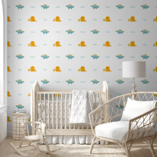 "Chill Cloud Dinosaur" Behang